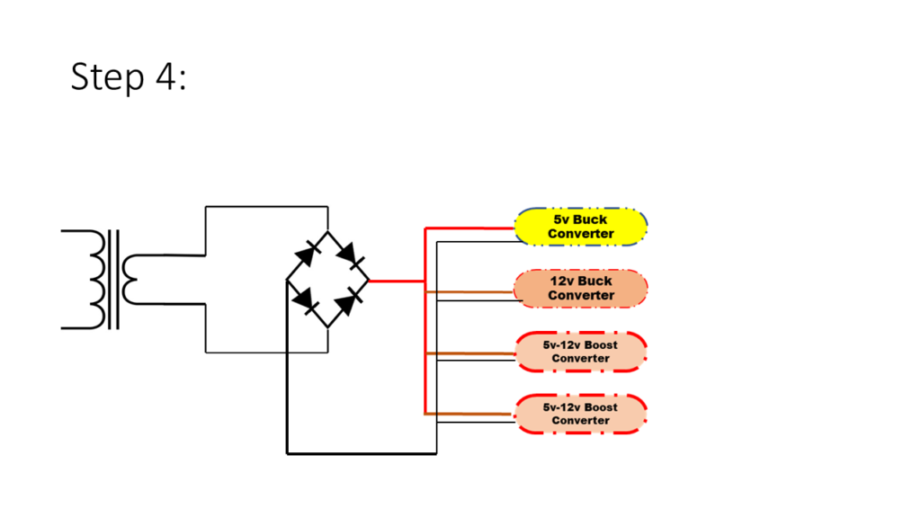 Rectifier and Buck/Boost converter connections