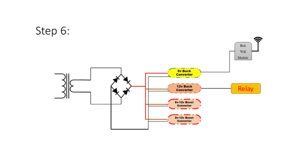 12V Buck Converter and Relay connection